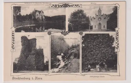 35179 Mehrbild Ak Stecklenberg i. Harz. um 1940