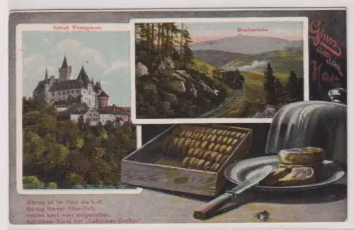 11464  Mehrbild Ak Gruss aus dem Harz. um 1940