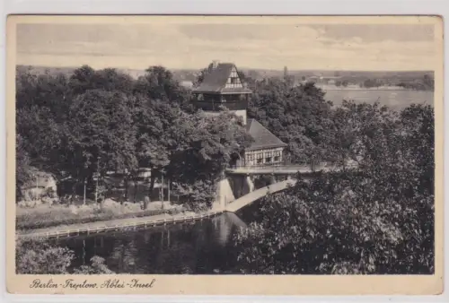909654 Feldpost Ak Berlin-Treptow - Abtei-Insel 1941