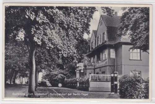 909653 Ak Gaststätte "Zum Lindenhof" Schulzendorf bei Berlin-Tegel 1939
