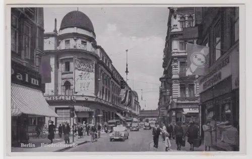 21265 Ak Berlin - Partie in der Friedrichstraße, Wintergarten, Reisebüro um 1920