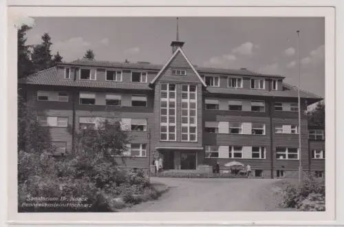 29570 Foto Ak Sanatorium Dr. Noack. Benneckenstein/Hochharz.um 1930