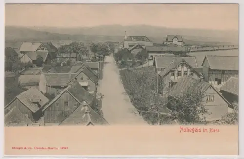 26350  Ak Hohegeiß im Harz. Totalansicht. um 1910
