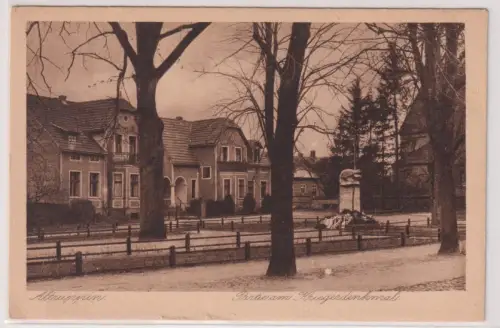 900371 Ak Altruppin. Partiesam Kriegerdenkmal. um 1930