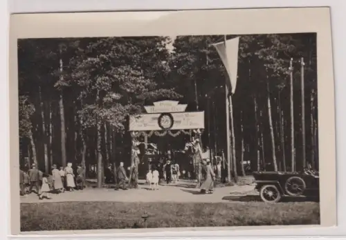 89553 Foto Ak 25 jähriges Bestehen Prinz Hermann Bad in Lausa-Weixdorf 1931