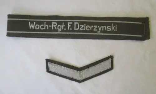 DDR Ärmelband für Uniform -Jacke Wachregiment Feliks Dzierzynski (139106)