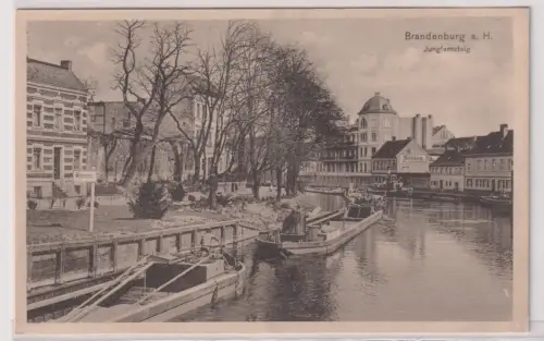 16050 Ak Brandenburg a. H. Jungfernsteig. um 1940