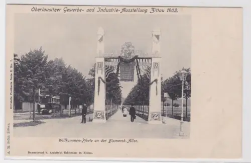 908056 Ak Oberlausitzer Gewerbe- und Industrie-Ausstellung Zittau 1902