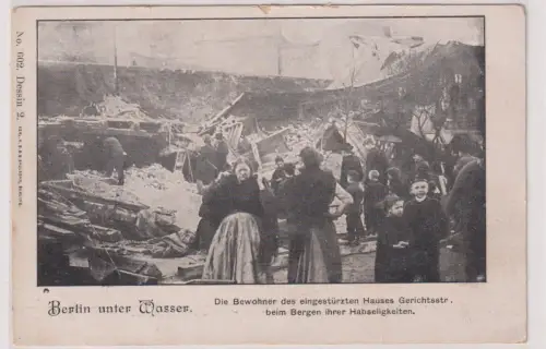 85667 Ak Berlin unter Wasser. um 1930