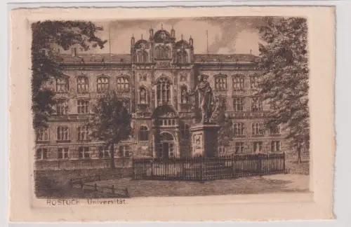 32568 Ak ROSTOCK Universität. um 1930