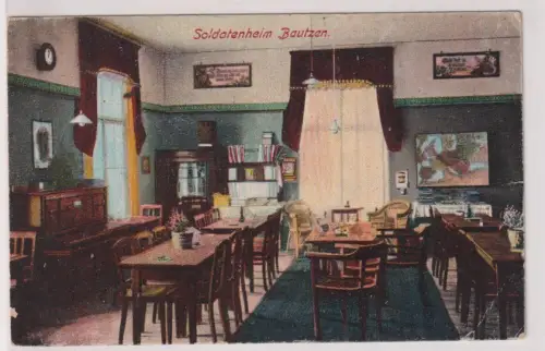 56860 Feldpost Ak Soldatenheims in Bautzen. 1916