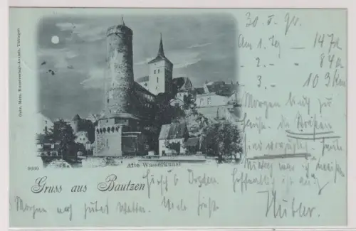 65740 Gruss aus Bautzen. Alte Wasserkunst. 1898