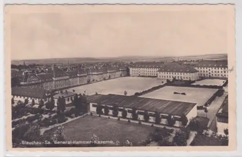33621 Feldpost Ak Glauchau - General-Hammer-Kaserne 1942
