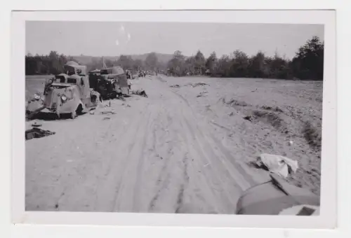 95048 Original Foto sowjetischen leichten Panzerwagen vom Typ BA-20 2.Weltkrieg