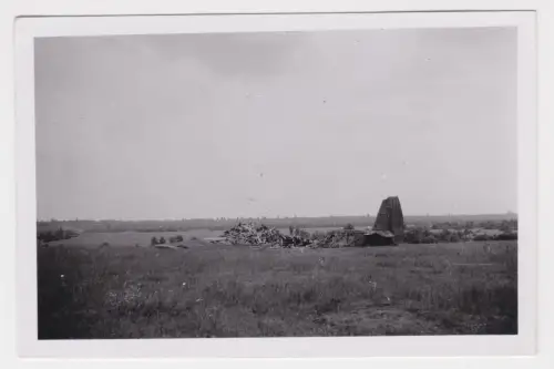 73938 Original Foto Flugzeugabsturz im Osten im 2.Weltkrieg