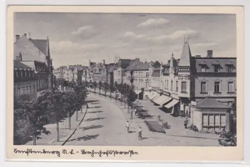 57378 Ak Senftenberg N.-L. Bahnhofstraße 1943