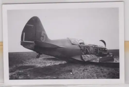 23422 Original Foto Jagdflugzeug vom Typ Mikojan-Gurewitsch MiG-3 im 2.Weltkrieg