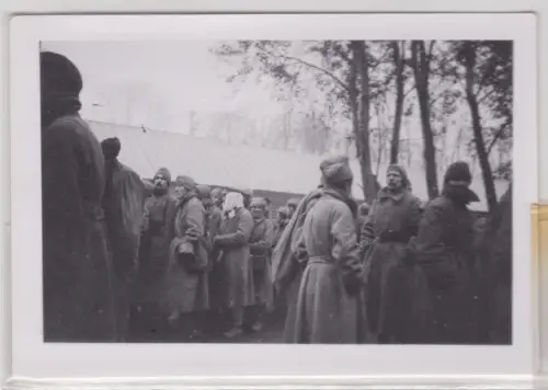 04552 Original Foto russische Kriegsgefangene im 2.Weltkrieg