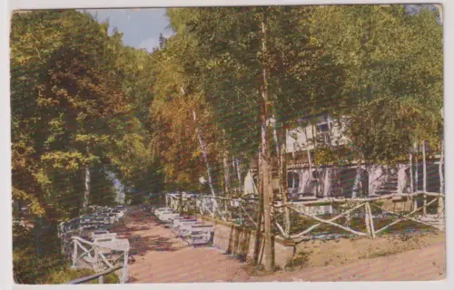 40042 Ak Natur- Park, Bautzen - Strehla. Kaffee u. Restaurant. um 1918