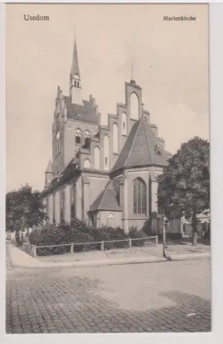 905987 Ak Usedom. Marienkirche. um 1940