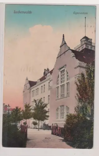 908638 Ak Luckenwalde. Gymnasium. 1912