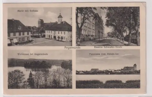 908149 Mehrbild Ak Angermünde. 1918