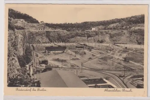 907783 Ak Rüdersdorf bei Berlin. Alvensleben-Bruch. um 1940