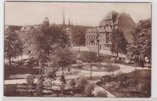 909009 Ak Werdau in Sachsen Johannisplatz 1930