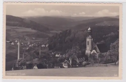 909018 Ak Pobershau im Erzgebirge Totalansicht um 1940