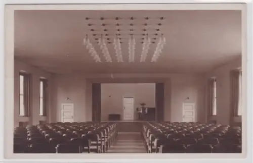 98406 Ak Jugendburg Hohnstein sächs. Schweiz, Großer Festsaal um 1920