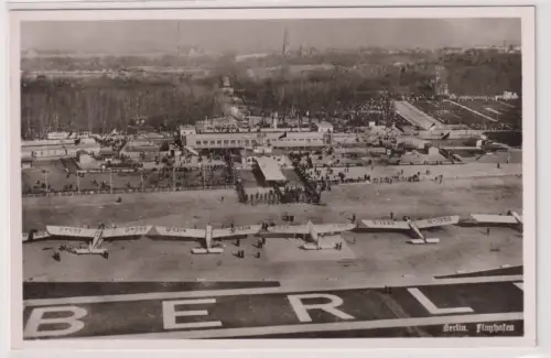 69559 Foto Ak Berlin. Flughafen. um 1940