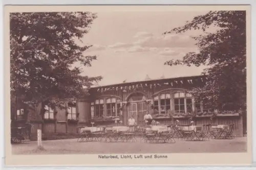 46043 Ak Glauchau Naturbad, Licht, Luft und Sonne