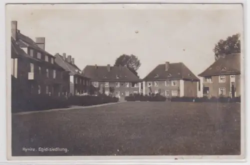 09950 Foto Ak Kyritz. Egidisiedlung. 1934