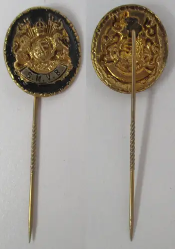 seltene Anstecknadel sächsischer Militär Verein Bund um 1920 (154813)
