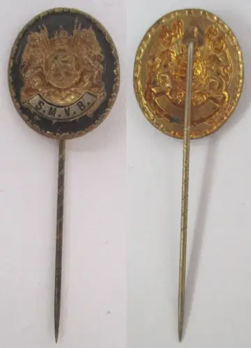seltene Anstecknadel sächsischer Militär Verein Bund um 1920 (158973)