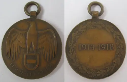 Kriegserinnerungsmedaille "Für Österreich" 1914-1918 am Band (150675)