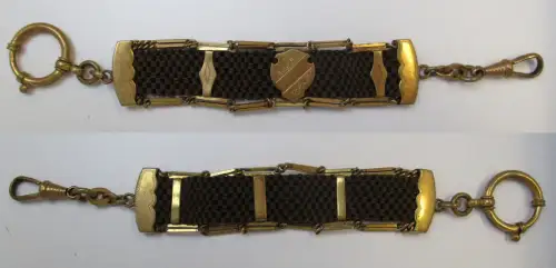 dekorativer vergoldeter Bier- oder Uhrzipfel um 1920 (157637)