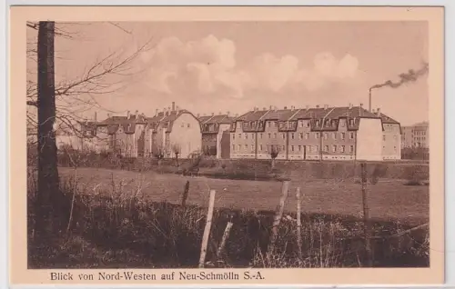 901762 Ak Blick von Nord-Westen auf Neu-Schmölln S.-A. um 1920