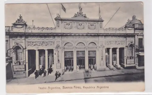 908974 Ak Teatro Argentino, Buenos Aires, Republica Argentina. 1908