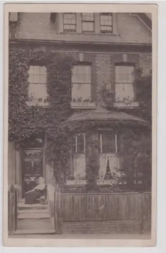 908835 Ak London Stoke Newington - privates Wohnhaus viktorianischer Baustil