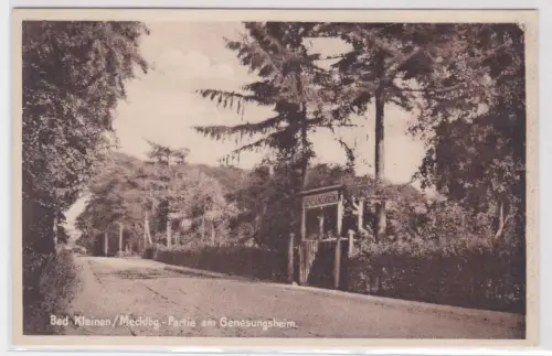 909508 Ak  Bad Kleinen/Mecklenburg - Partie am Genesungsheim. um 1940