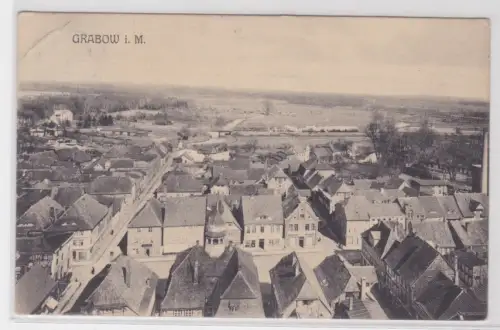 909386 Ak Grabow i. Meckl. - Totalansicht 1926