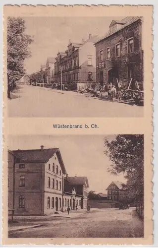 78556 Mehrbild Ak Wüstenbrand bei Chemnitz Ortsansichten 1941