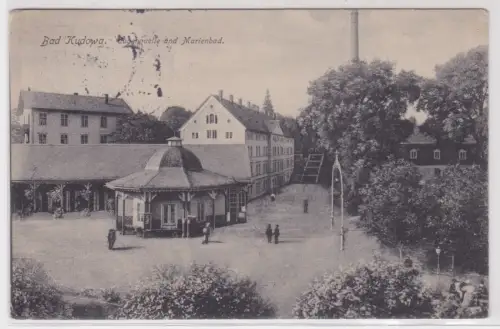 910698  Ak Bad Kudowa. Eugenquelle und  Marienbad. 1913