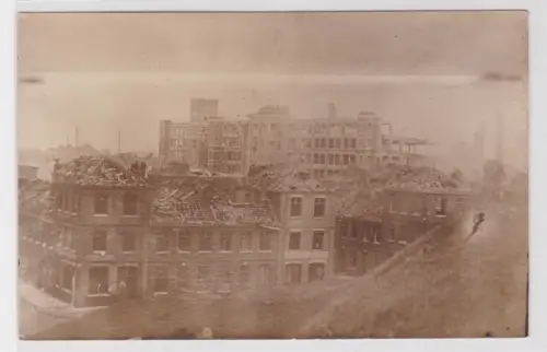 910701 Foto Ak Lille Explosion 1. Weltkrieg Zerstörungen