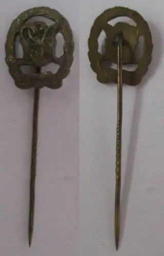 Landes-Sportabzeichen Bronze Miniatur Fritz Kohn Pforzheim (172900)