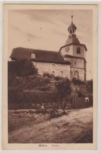 910453 Ak Möhra. Kirche. 1919