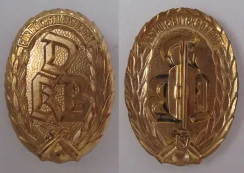 Deutscher Keglerbund Abzeichen für Höchstleistungen in Gold 2. Form (172816)