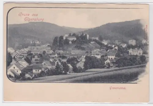 910448 Ak Gruss aus Elgersburg. Panorama. um 1930