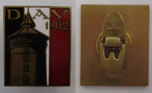 Abzeichen DAV Deutscher Alpenverein 1912 Nürnberg Knopfloch  (172505)